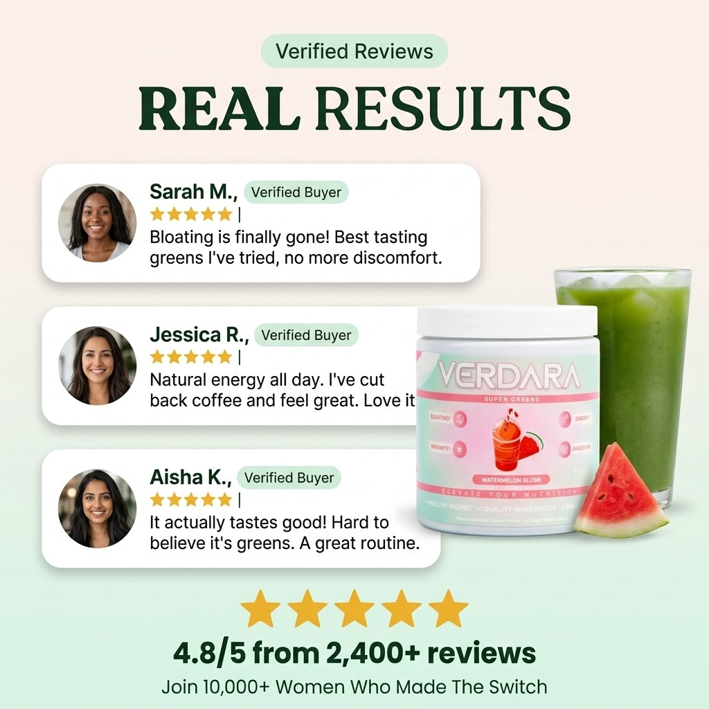 Verdara™ Super Greens Organic Powder