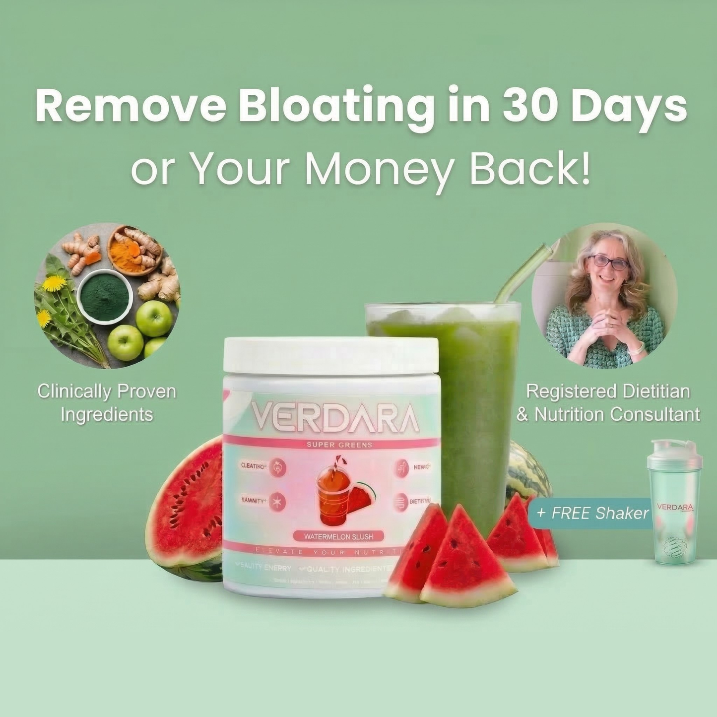 Verdara™ Super Greens Organic Powder